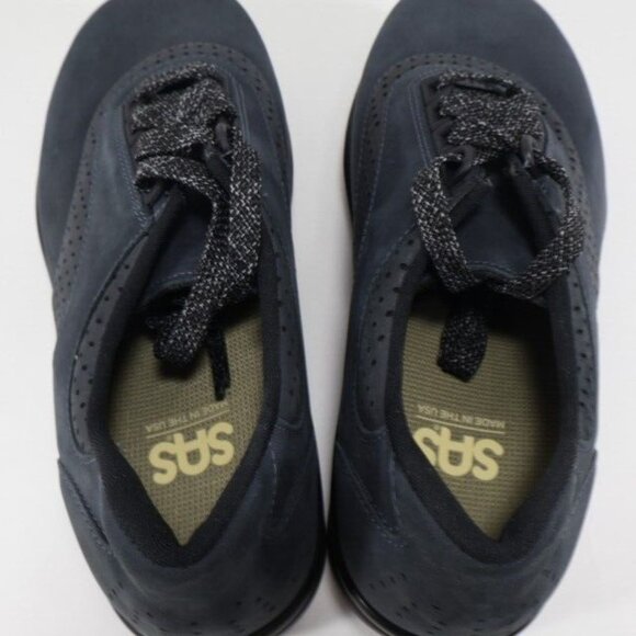 SAS Walk Easy Shoes Womens 5 WW Nero Black Walking Comfort New - Picture 7 of 11